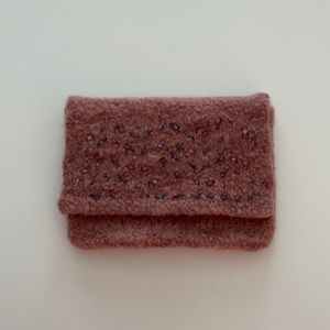 Felted clutch